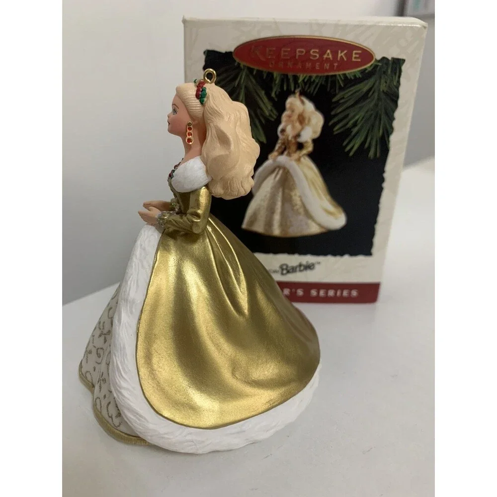 Hallmark Keepsake Ornament Holiday Barbie Collector's Series No 2 Dated 1994